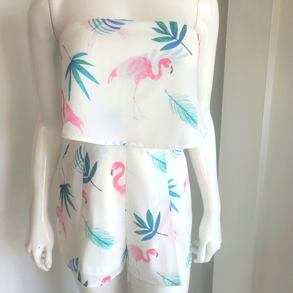 Flamingo romper